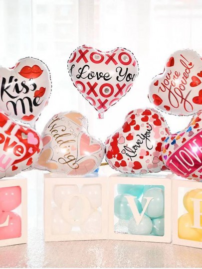 Коробочки для шаров с надписью Love