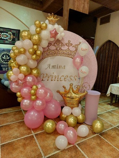Фотозона "Принцесса" с готовым баннером