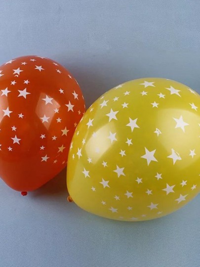 Латексные шары со звездами2